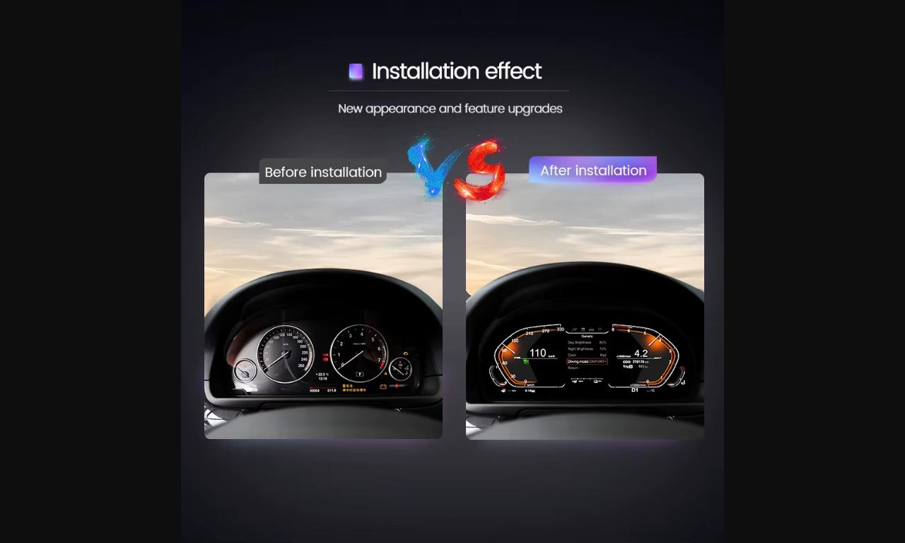 Digital Instrument Cluster - BMW F/E Chassis