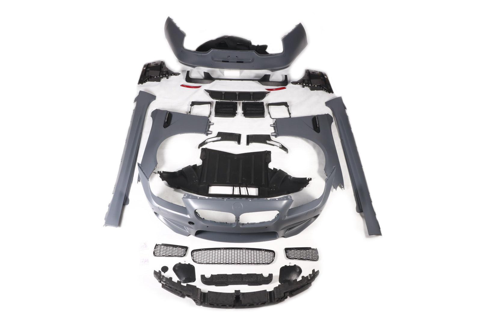 F13 M6 Polypropylene Conversion Front Bumper & Fenders Kit - BMW F06 / F12 / F13 6 Series