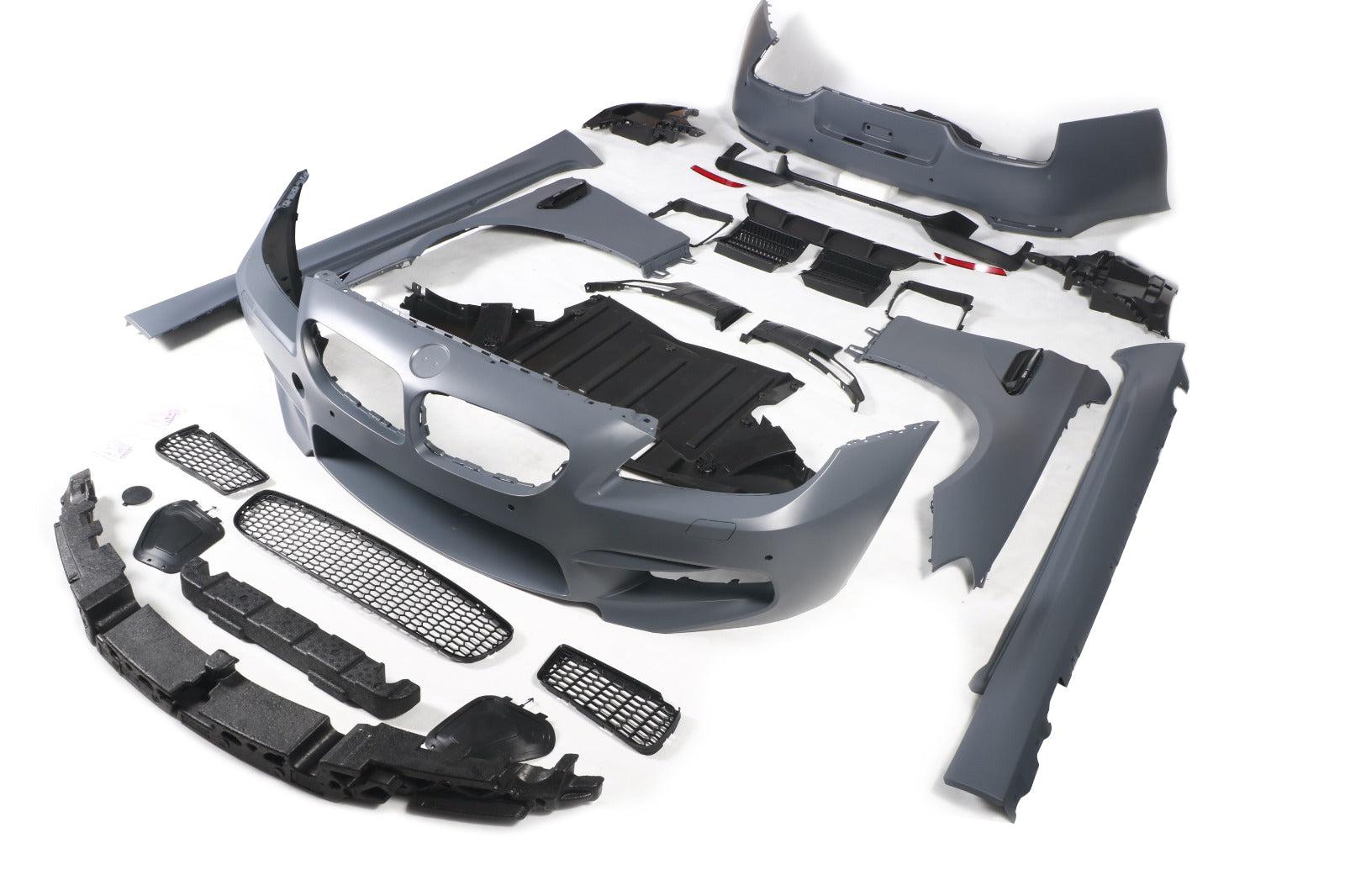 F13 M6 Polypropylene Conversion Front Bumper & Fenders Kit - BMW F06 / F12 / F13 6 Series