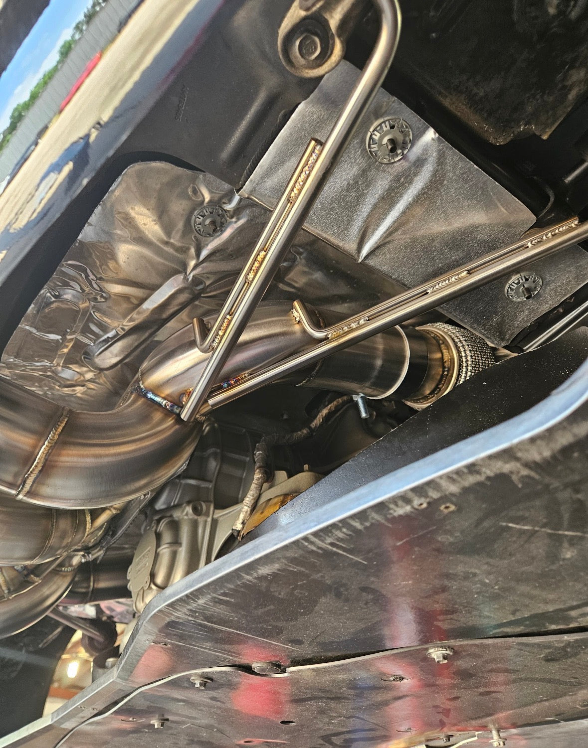 Performance Full straight pipe catback Exhaust - Chevrolet corvette C8 Z06