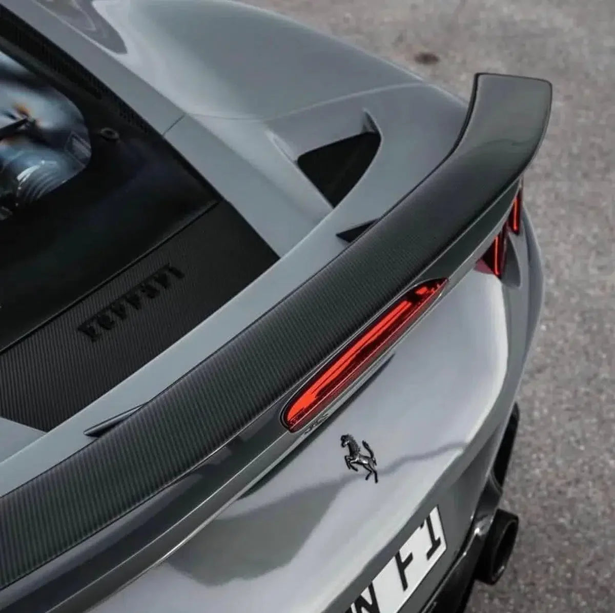 Ferrari F8 Tributo Carbon Fiber Full Aero Kit