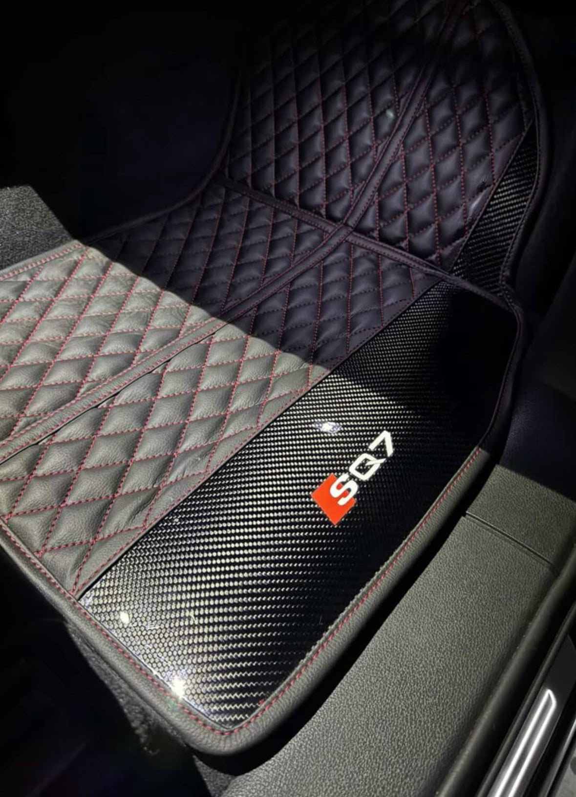 Carbon District Luxury Car Floor Mats
