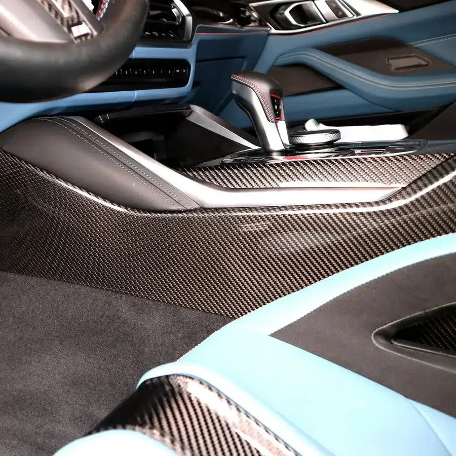 BMW G80 M3/G82/G83 M4 Carbon Fiber Center Console Trim Kit