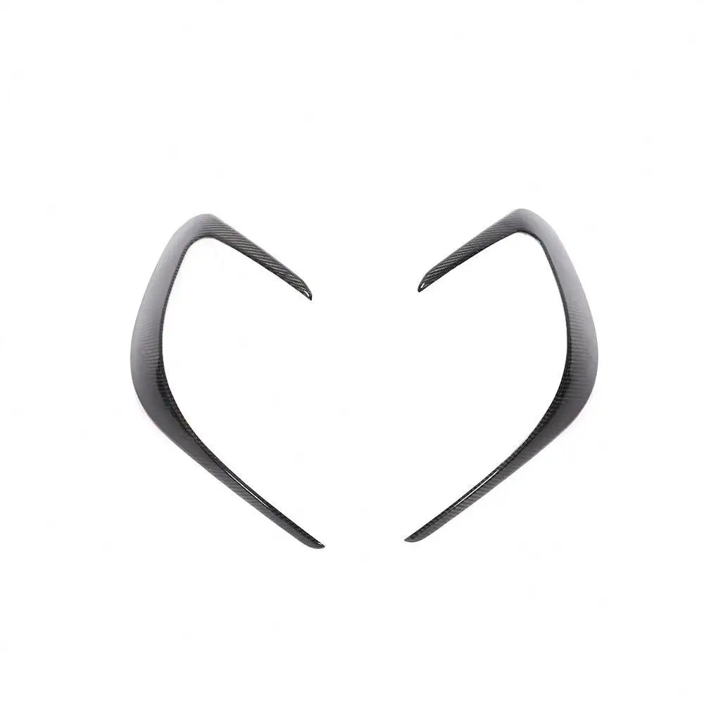 Carbon Fiber Rear Bumper Trims -  Mercedes Benz AMG GT X290 Coupe GT43 GT50 GT53 2018 - 2021