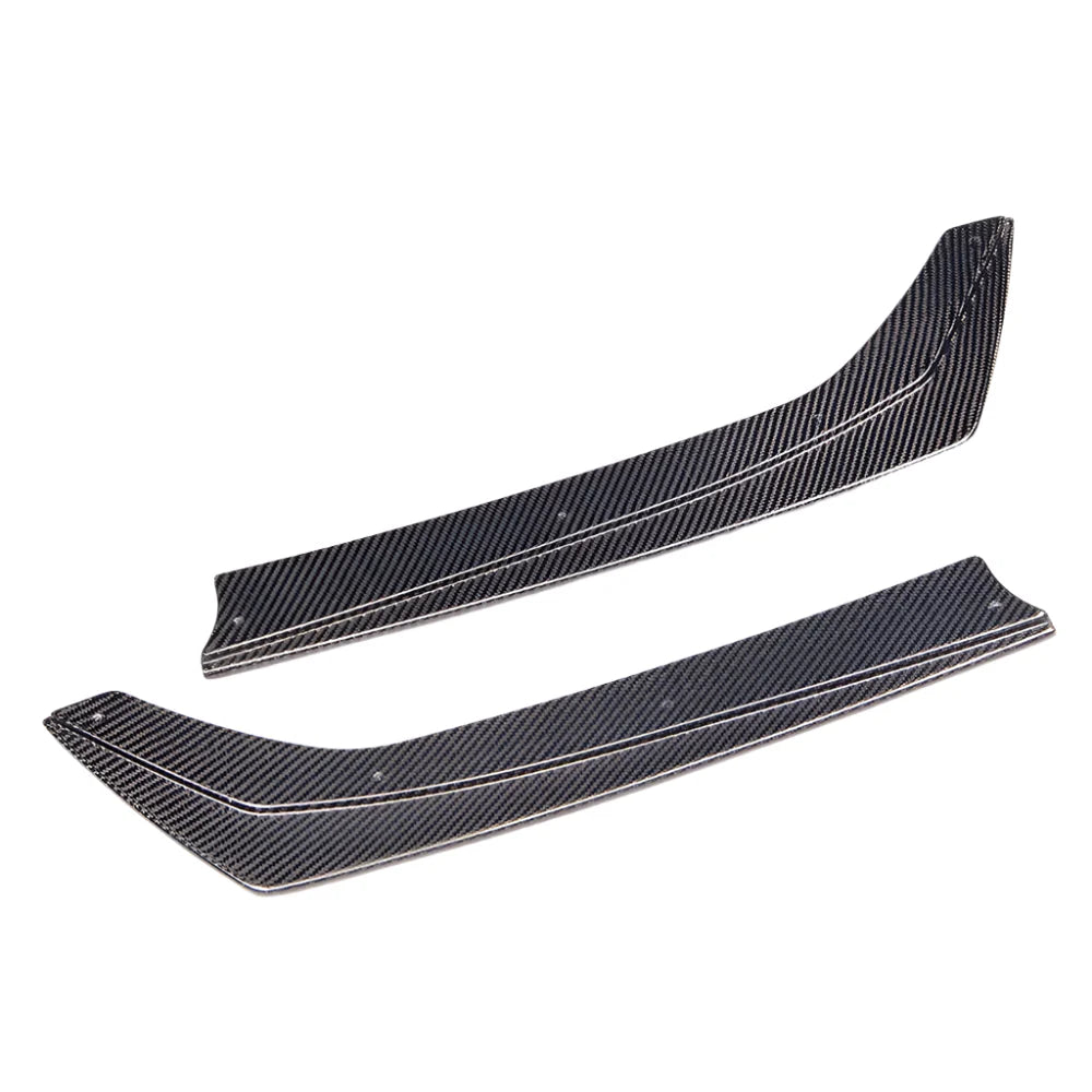 Carbon Fiber Rear Bumper Side Canrd Splitters -  BMW 3 Series G20 M Tech 2019-2022