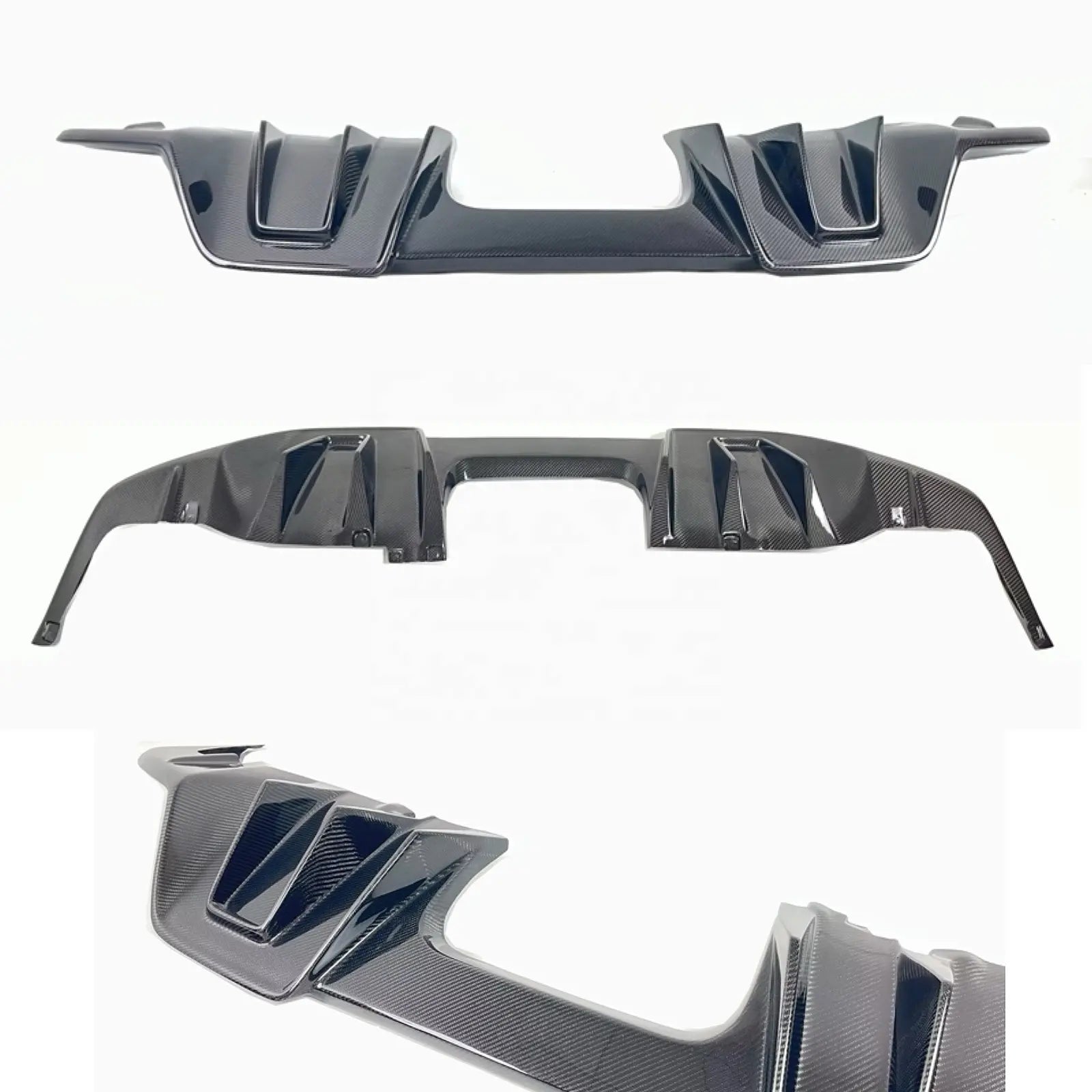 Carbon Fiber Rear diffuser V2 - Honda Civic Type R FL5