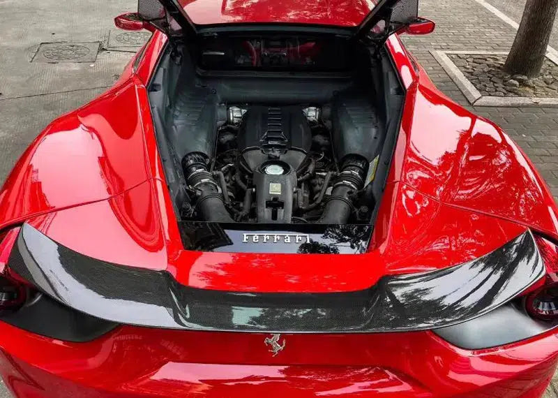 Ferrari 488 Carbon Fiber Duckbill Trunk Spoiler