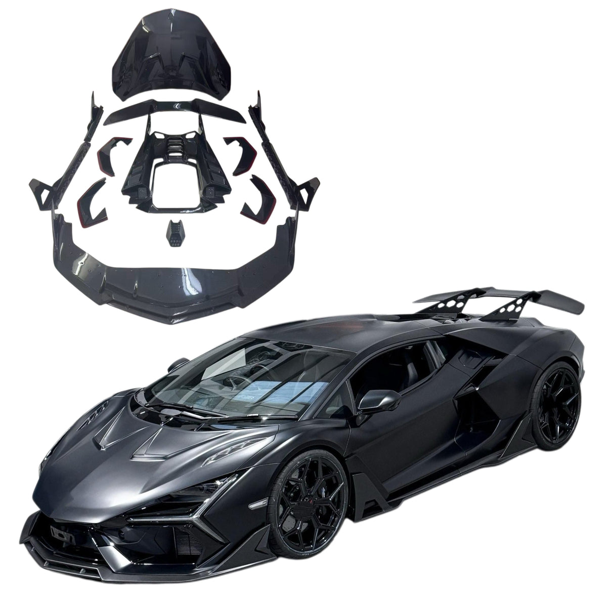 Carbon Fiber DK Aero Body Kit - Lamborghini Revuelto