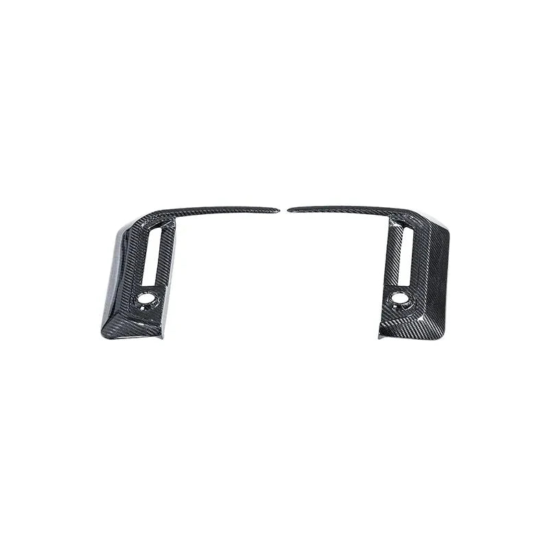 V2 Prepreg Dry Carbon Fiber PT Style Rear Canard Trim - BMW G87