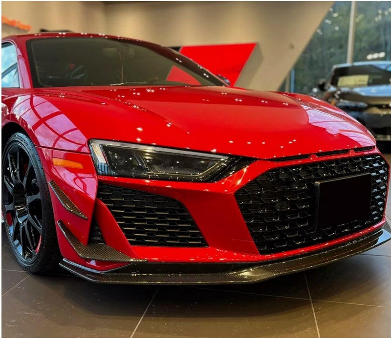 Audi R8 Carbon Fiber Front Splitter Canard