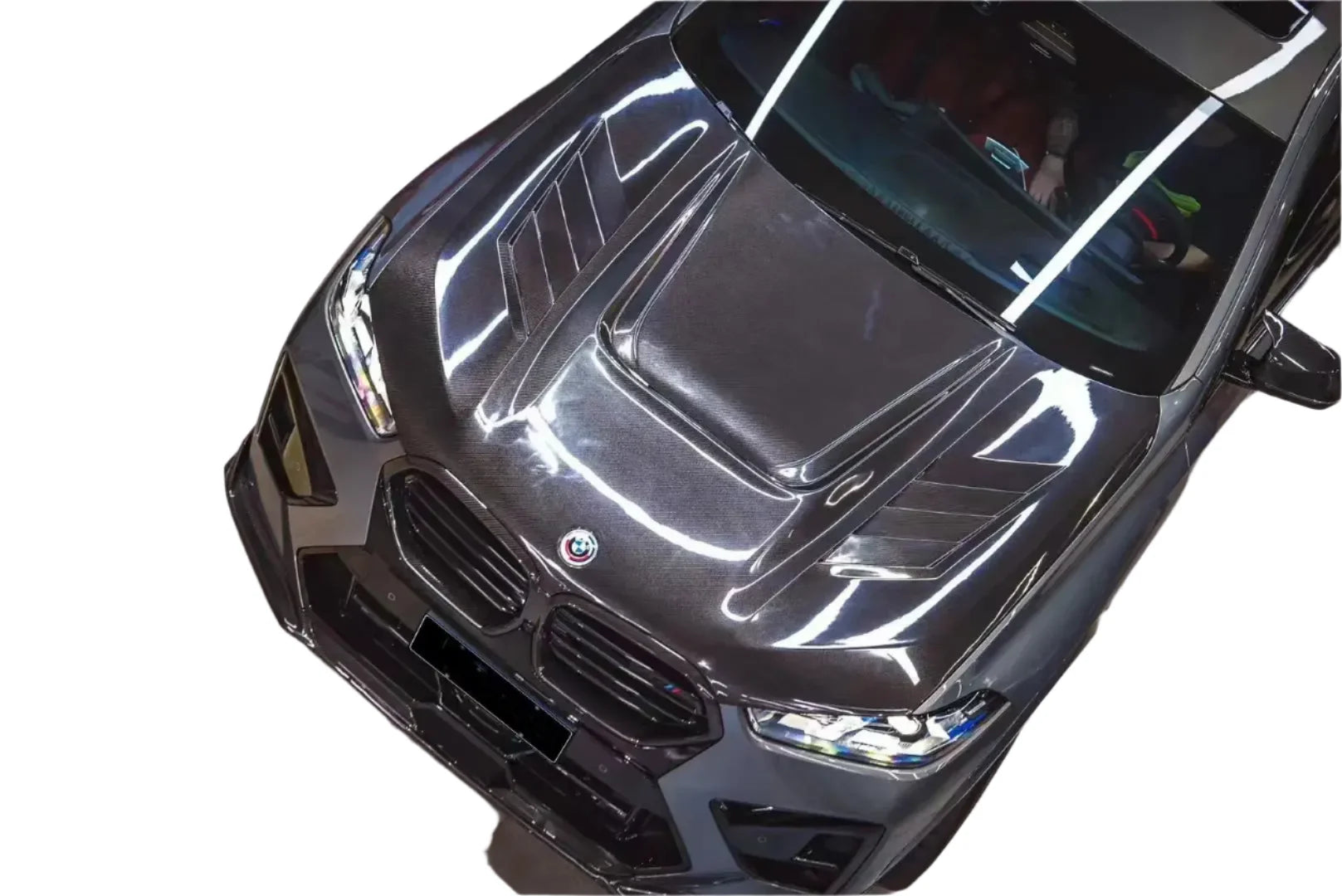 Carbon Fiber Vented Hood - BMW X5M F95 X6M F96 X5 G05 X6 G06