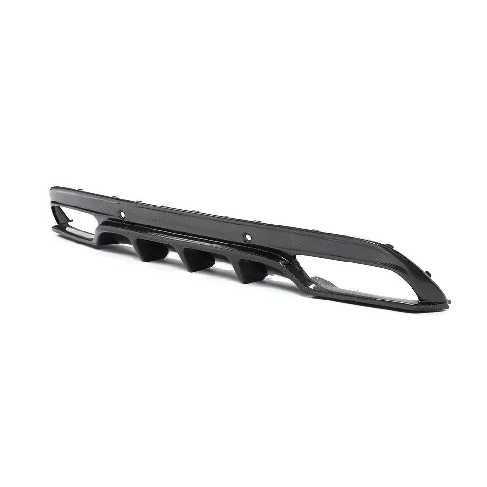 Carbon Fiber Rear Bumper Diffuser - Mercedes Benz W205 C250 Sport C43 C63 AMG 2015 - 2019