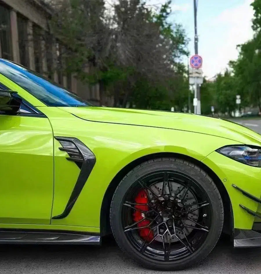 BMW G80 M3/G82/G83 M4 Carbon Fiber Side Fender Air Vent Covers