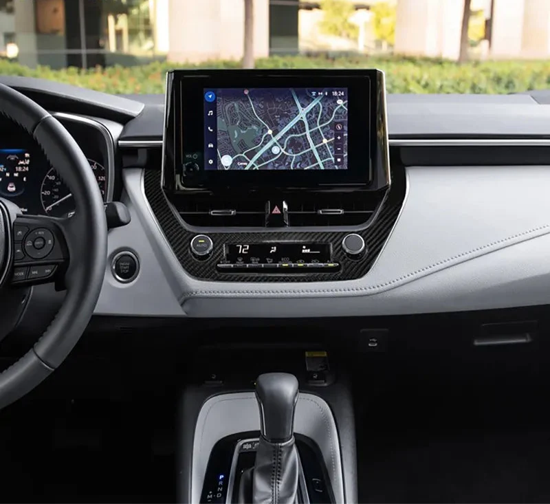 Carbon Fiber Interior Center A/C Cover Trim- Toyota GR Corolla 2023+