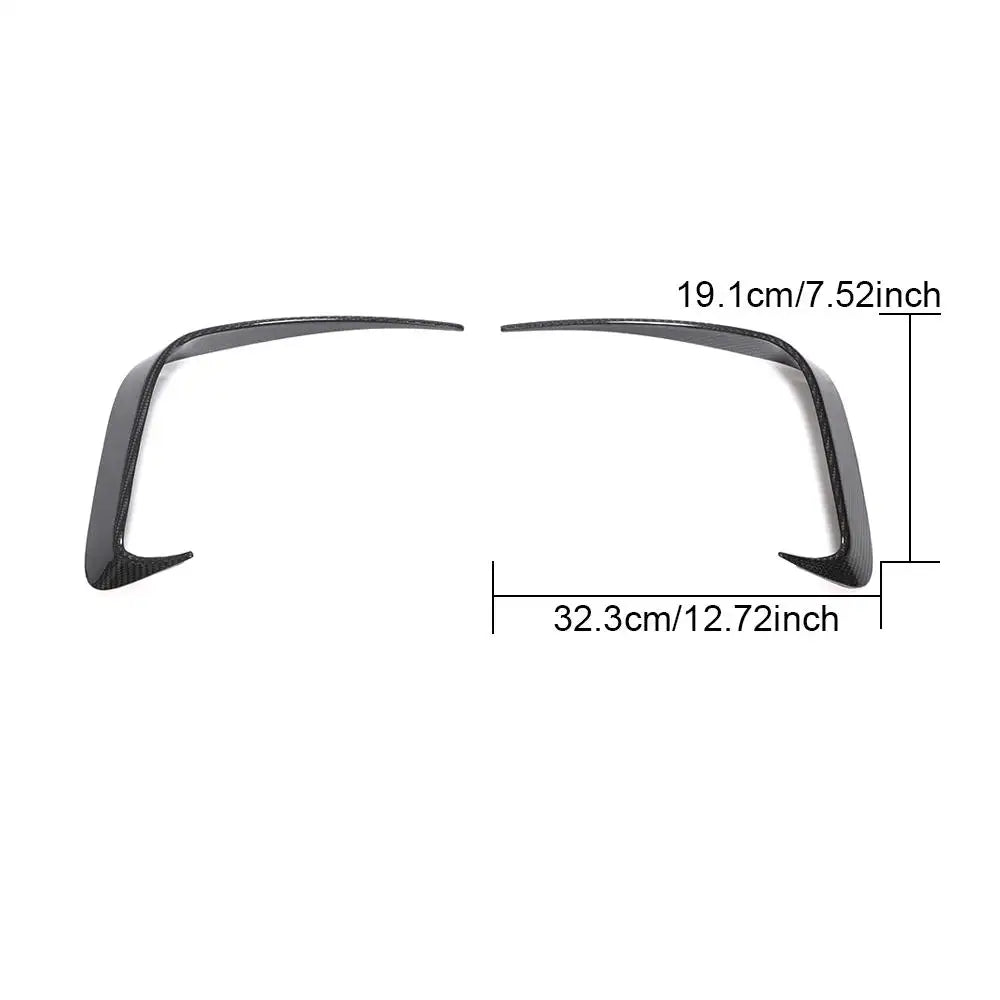 Carbon Fiber Rear Bumper Trim -  BMW 3 Series G20 G28 M-SPORT 2019-2022