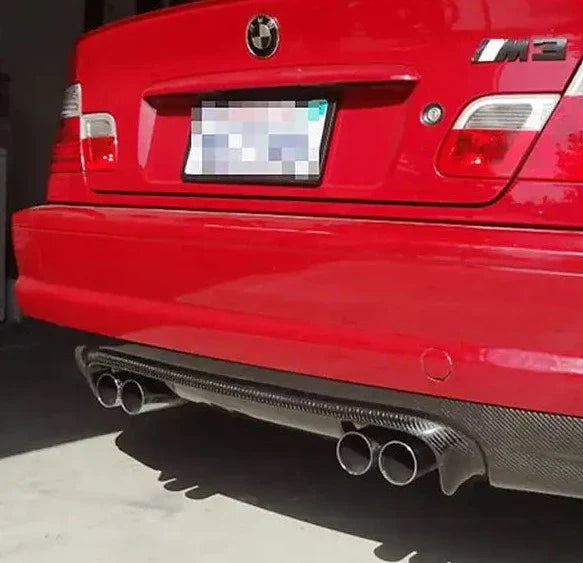 Carbon Fiber Rear Diffuser - BMW E46 M3 2001-2006