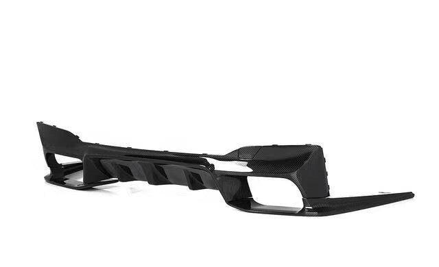 BMW F90 M5 Rear Carbon Fiber Finned Diffuser