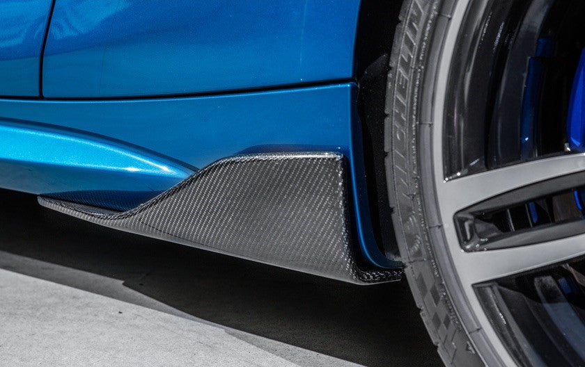 MP Style Carbon Fiber Rear Winglet Set - BMW F87 M2