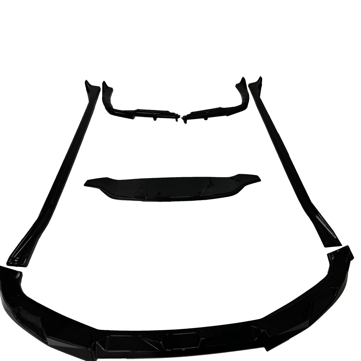 Gloss black/ Carbon fiber Aerodynamic Body Kit - BMW XM G09