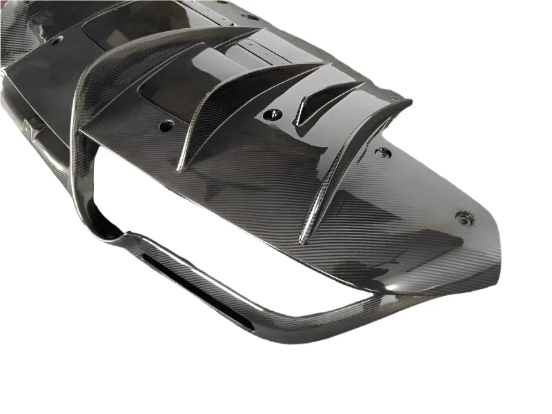 N Style Carbon Fiber Rear Diffuser - Ferrari F8 Tributo