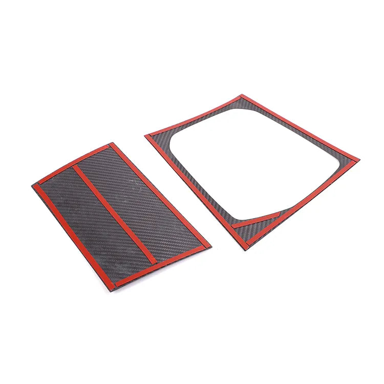 Carbon Fiber Center Console Panel Cover - BMW 8 Series G14 G15 G16 2019-2023
