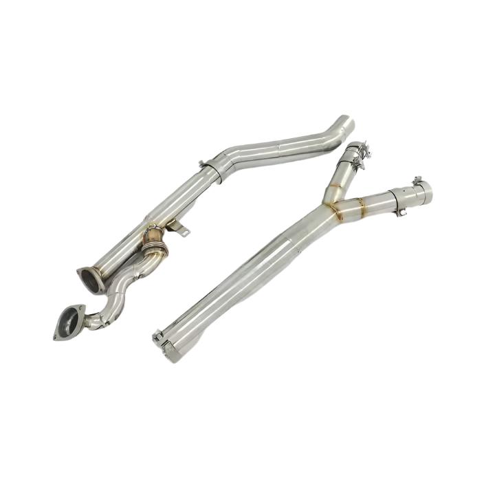 BMW G80 M3 / G82 M4 / G87 M2 S58 3.5in Single S Midpipe Stainless Steel