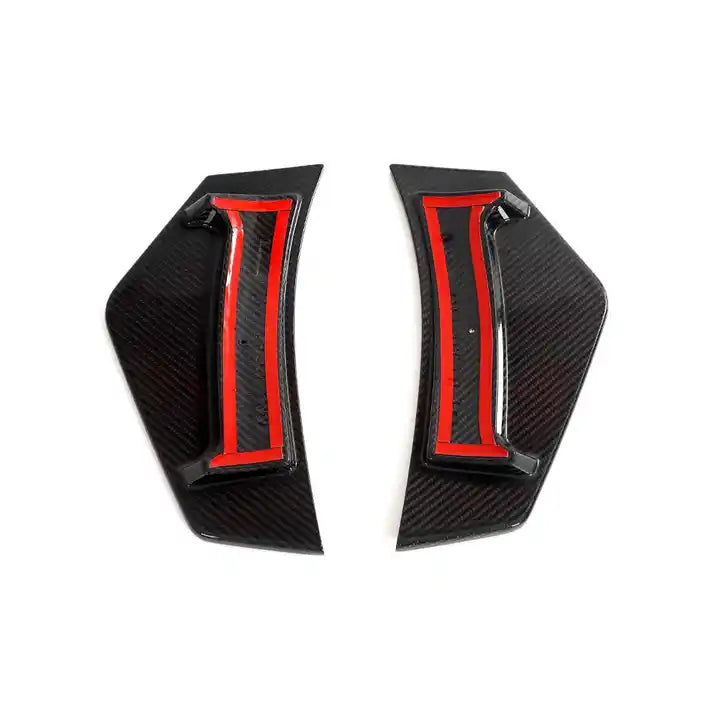 Carbon Fiber Rear Canard Winglet - Audi R8 V10