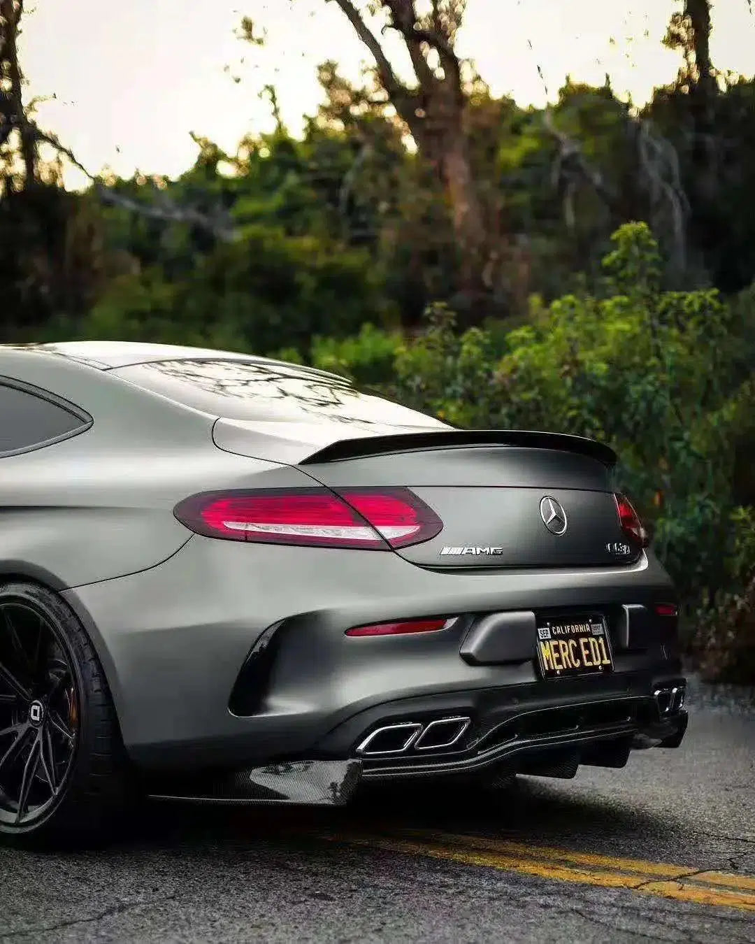 Mercedes AMG C63 Carbon Fiber Diffuser