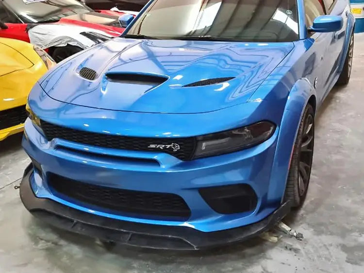 Carbon Fiber Front Bumper Lip -  15-24 Dodge Charger SRT R/T