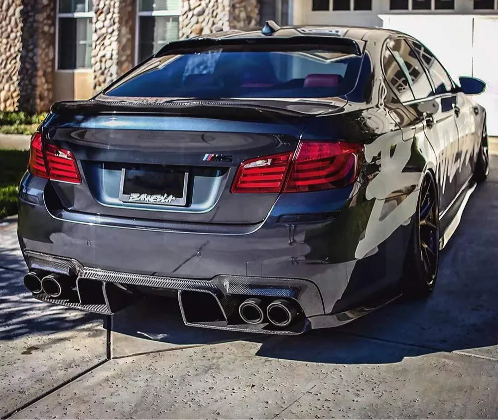Carbon Fiber PSM Style Rear Diffuser -  BMW 5 Series M5 F10 F18 2010-2016