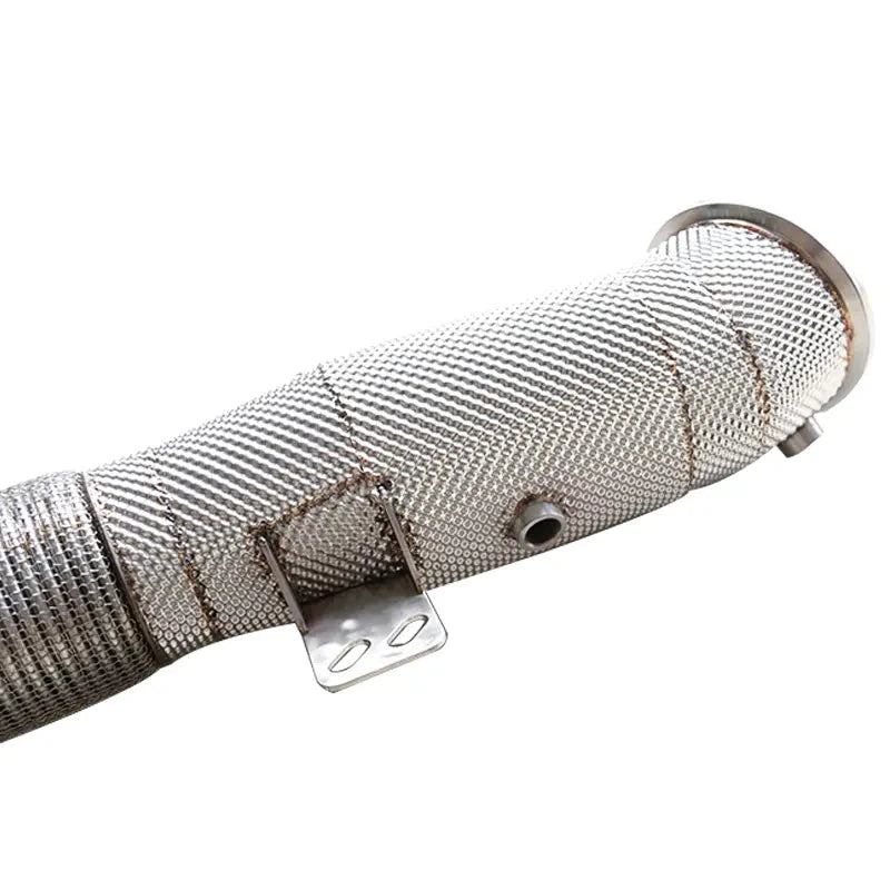 B58 Exhaust 4.5in DownPipe w/ Heatshied - BMW M340i B58 G20 G29 Supra A90 B58 2018-2023