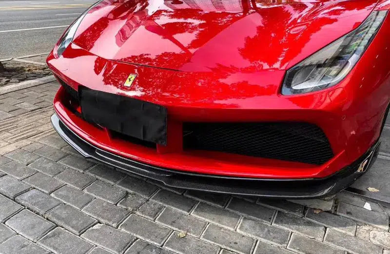 Ferrari 488 Carbon Fiber Artisan AP Front Lip