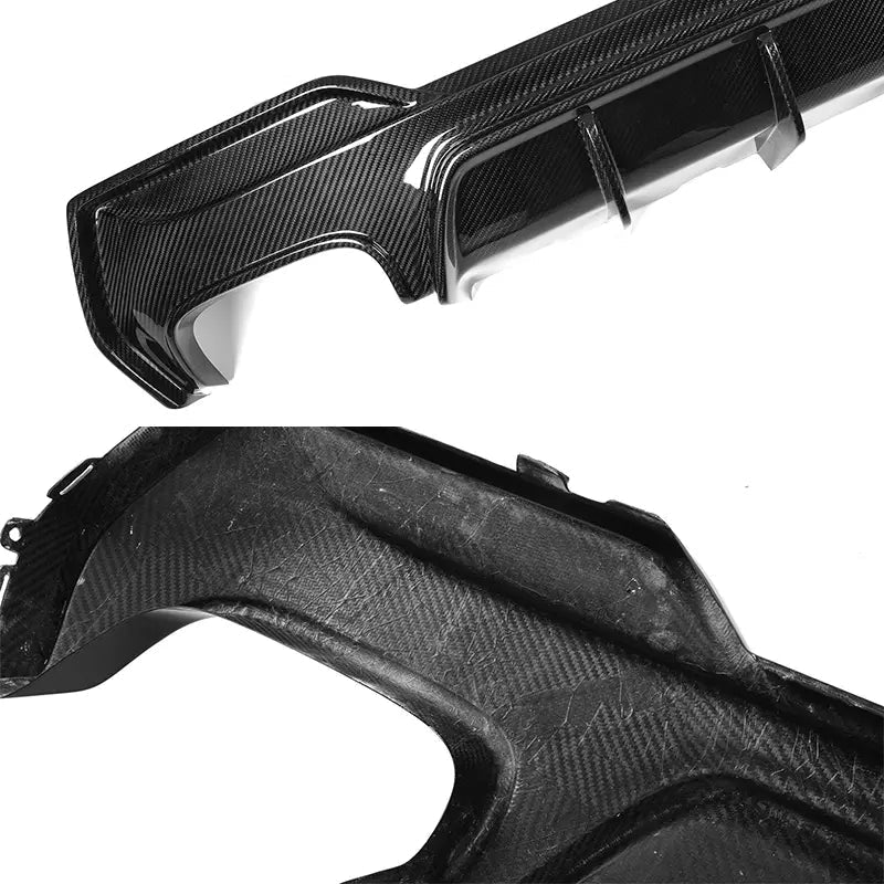 prepreg carbon Fiber Sport Rear Diffuser - BMW BMW 4 Series G22 G23 425i M440I Coupe M Sport