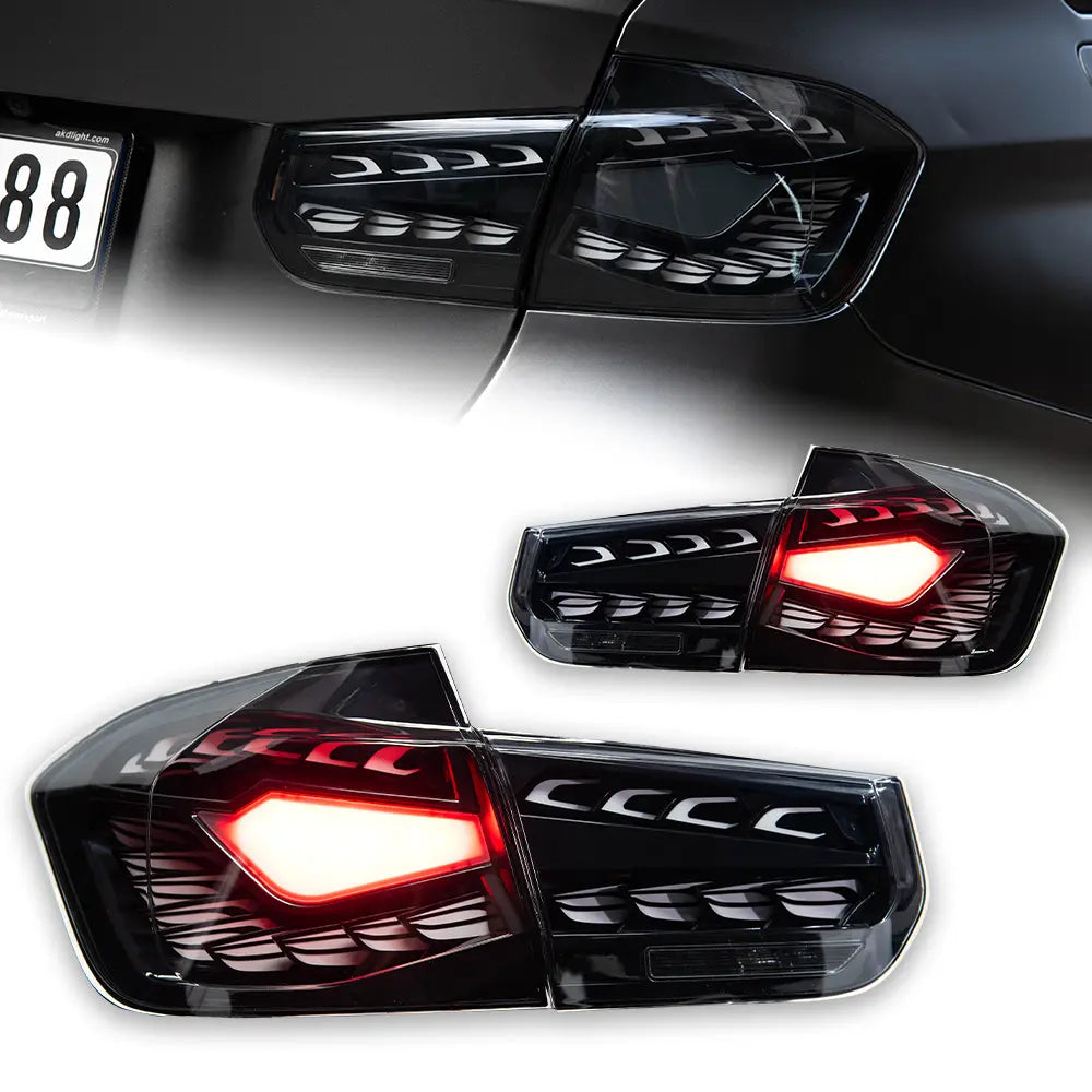 GTS Dragon Scale Taillights V4 plug n play  - BMW F30 3 series / F80 M3