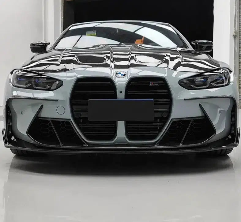 BMW G80 M3/G82/G83 M4 Carbon Fiber Overlay Vent Trim Front Lip