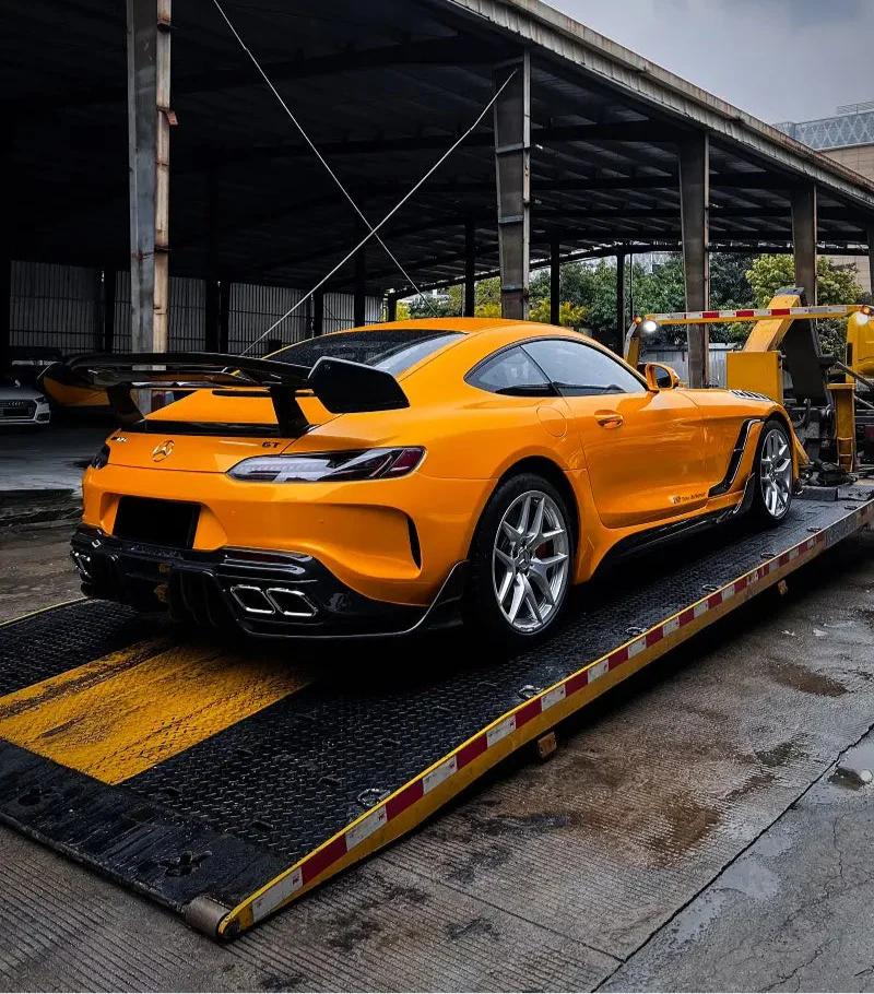 V2 Carbon fiber Performance Aero Wing - 2015-2021 Mercedes Benz AMG GT/GTS/GTC Coupe