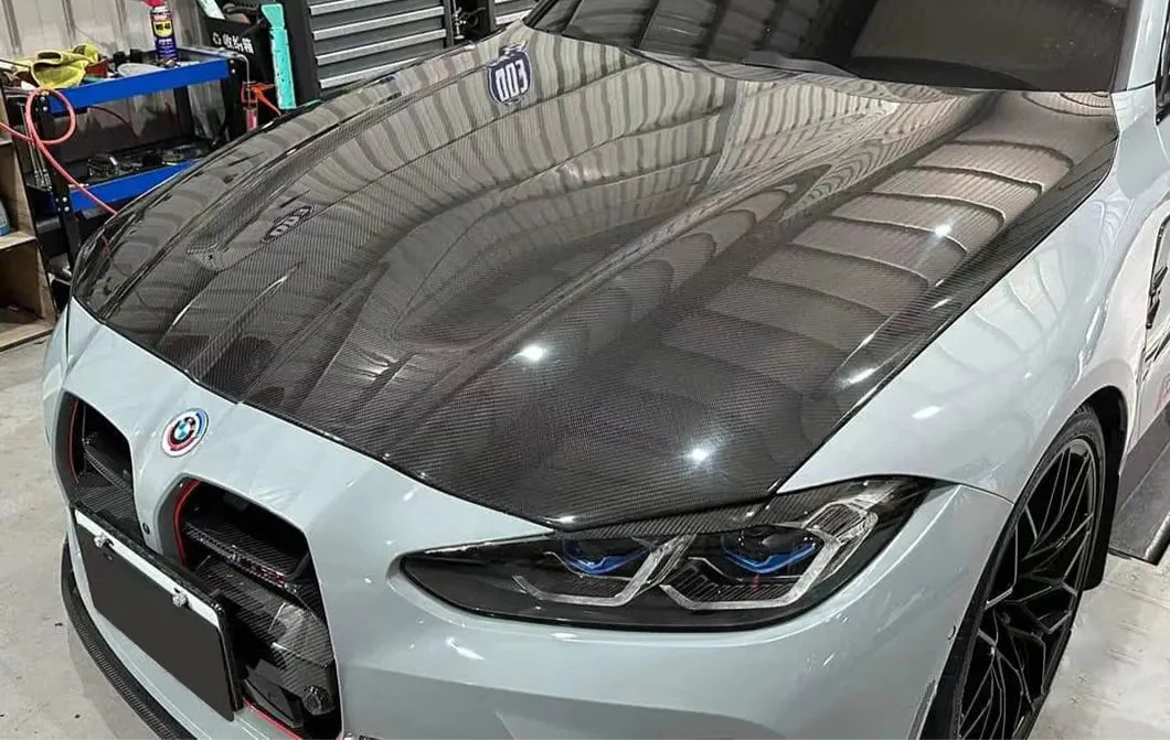 Prepreg Carbon Fiber OEM Style Front Engine hood - BMW M3 G80 M4 G82 G83