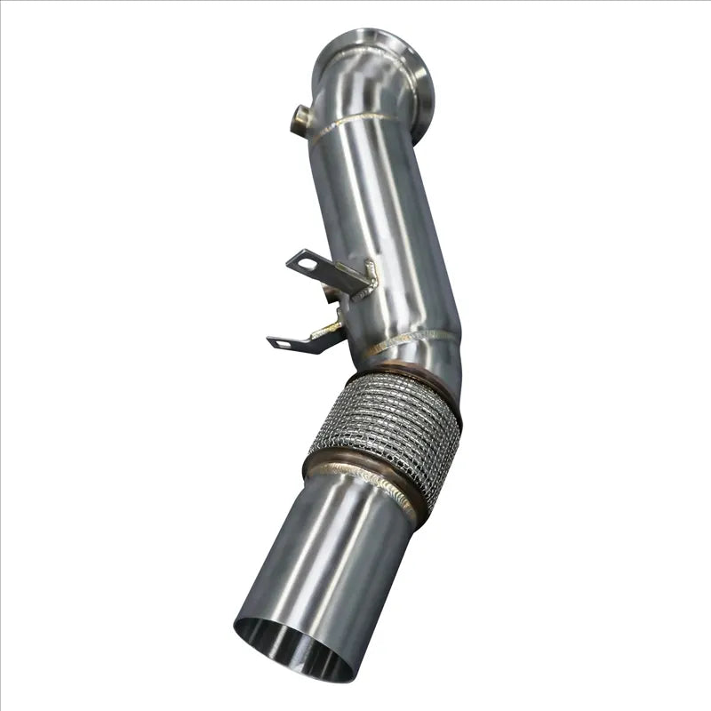 B48 3.5" Stainless Steel Brushed Exhaust DownPipe - BMW B48 320i 325i 330i G chassis/ F chassis