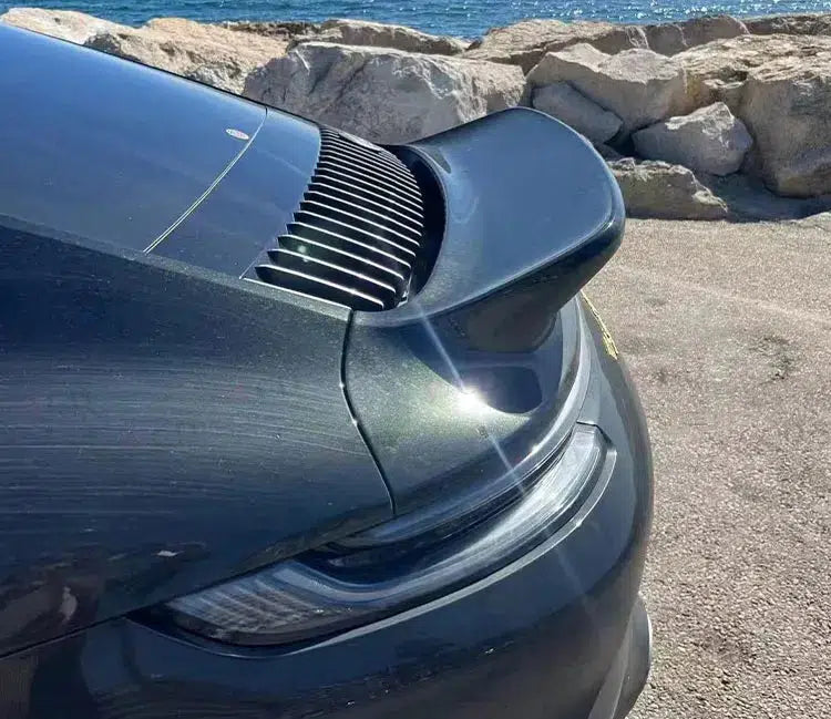 Porsche 992 911 GT3 Style Rear Carbon Fiber Duck Bill Spoiler 2019-2023