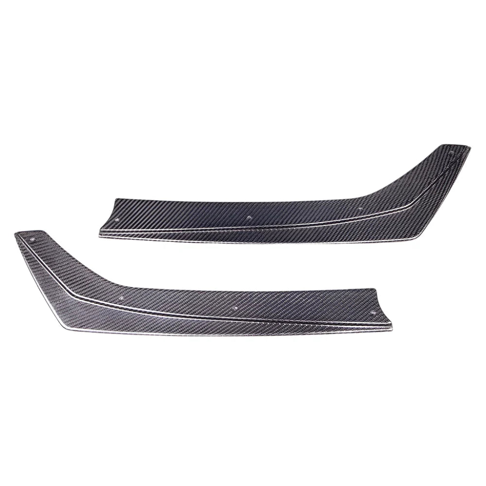 Carbon Fiber Rear Bumper Side Canrd Splitters -  BMW 3 Series G20 M Tech 2019-2022