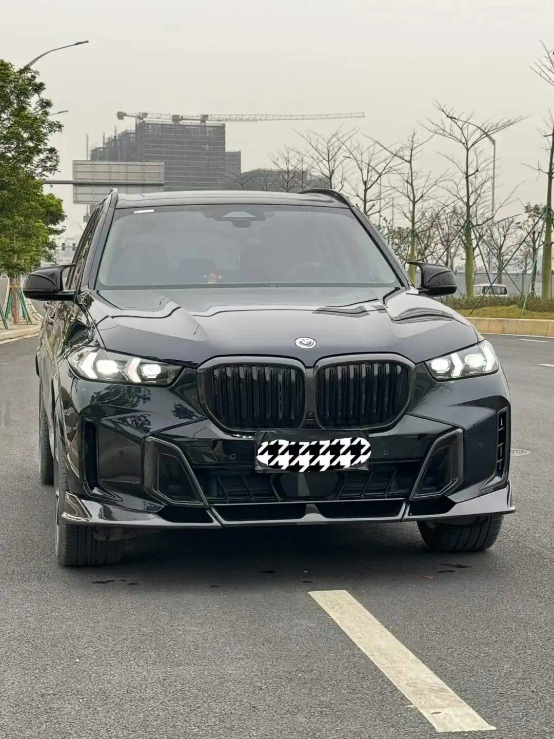 Carbon Fiber LD Front Lip & Rear Diffuser Combo -  BMW G05 X5 LCI