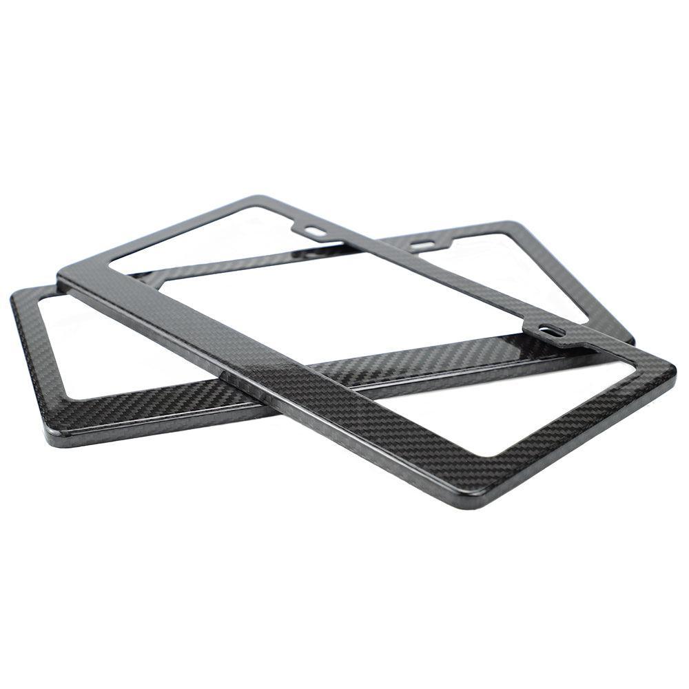 Carbon Fiber License Plate Frame