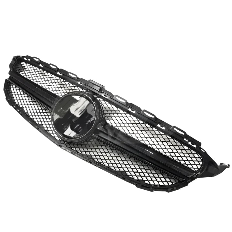 Carbon Fiber C63 Style Front Grille - 2015-2019 Mercedes Benz C-Class W205
