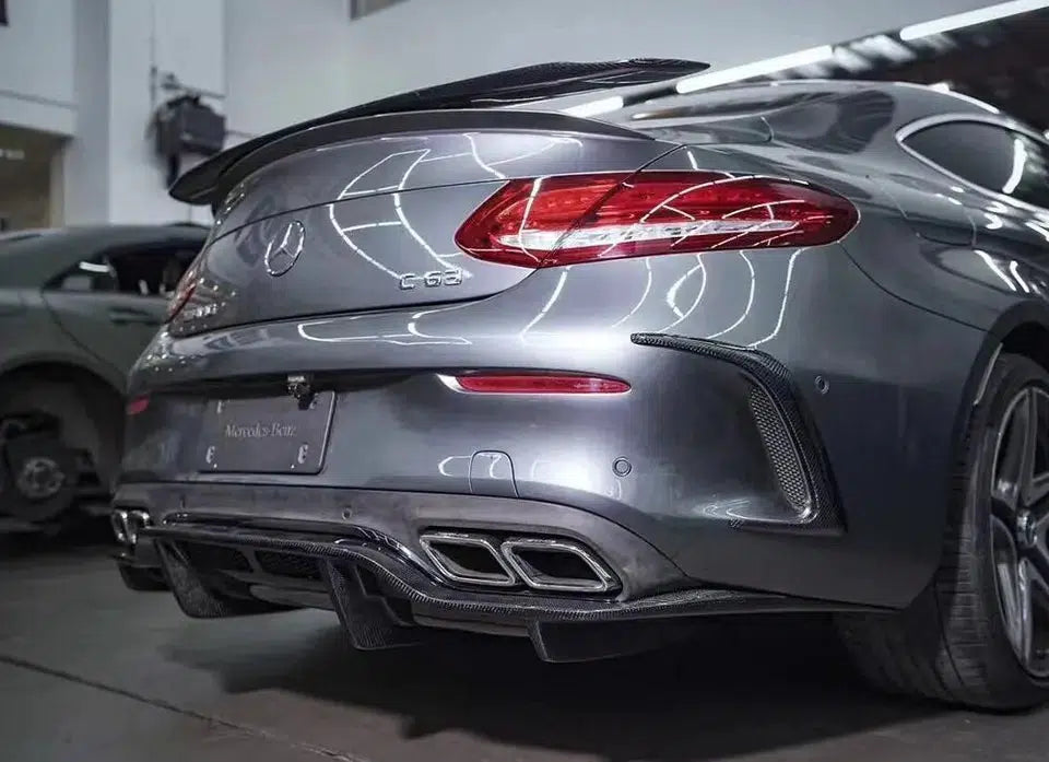 Mercedes C63 Coupe W205 Carbon Fiber Rear Diffuser