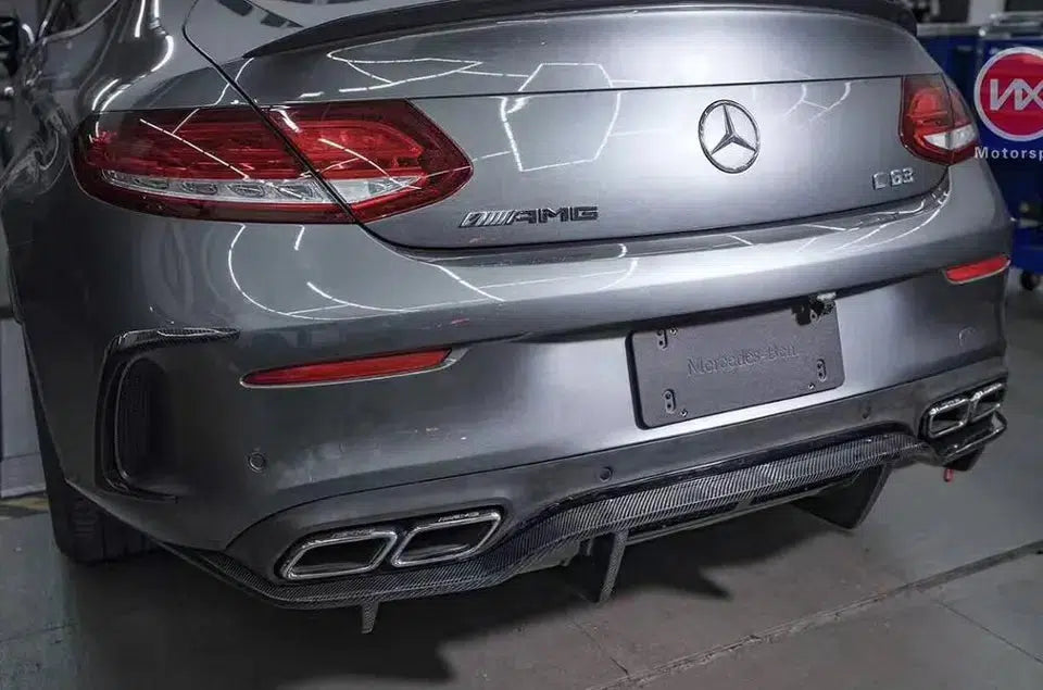 Mercedes C63 Coupe W205 Carbon Fiber Rear Diffuser