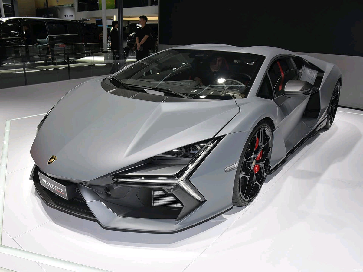 Dry Carbon Fiber Window Hood Trim - Lamborghini Revuelto