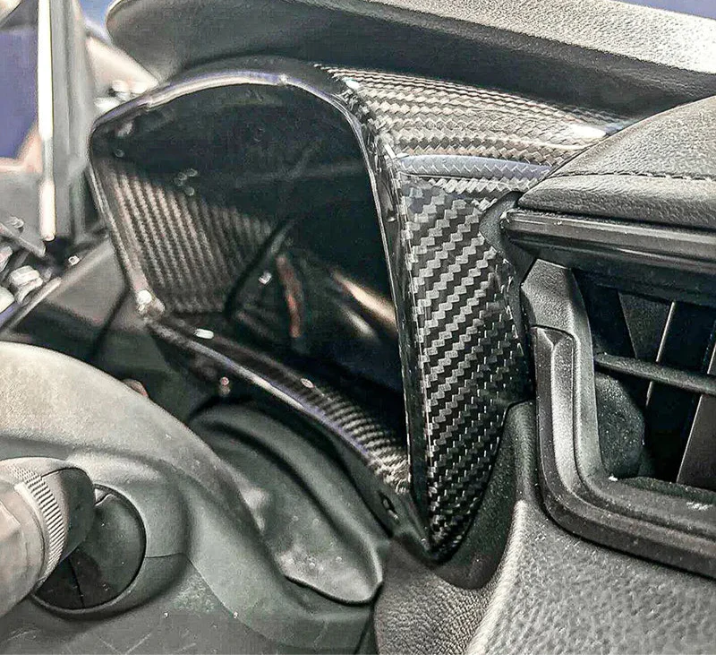 Carbon Fiber Instrument Speedometer Cover - Toyota GR Corolla