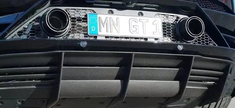 Novi Style Carbon Fiber Rear Diffuser - Huracan Evo