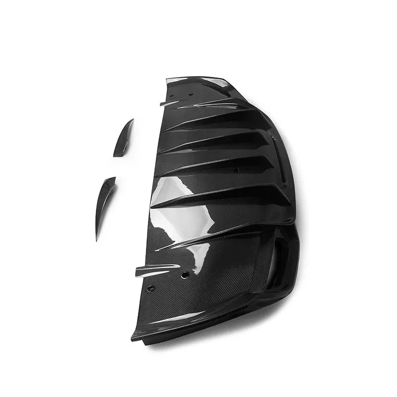 Paktechz Carbon Fiber Rear Bumper Diffuser - Mercedes Benz AMG GT GTS C190