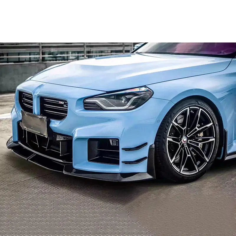 BMW G87 Carbon Fiber Front Splitter Canards